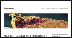 Desktop Screenshot of mammabex.com
